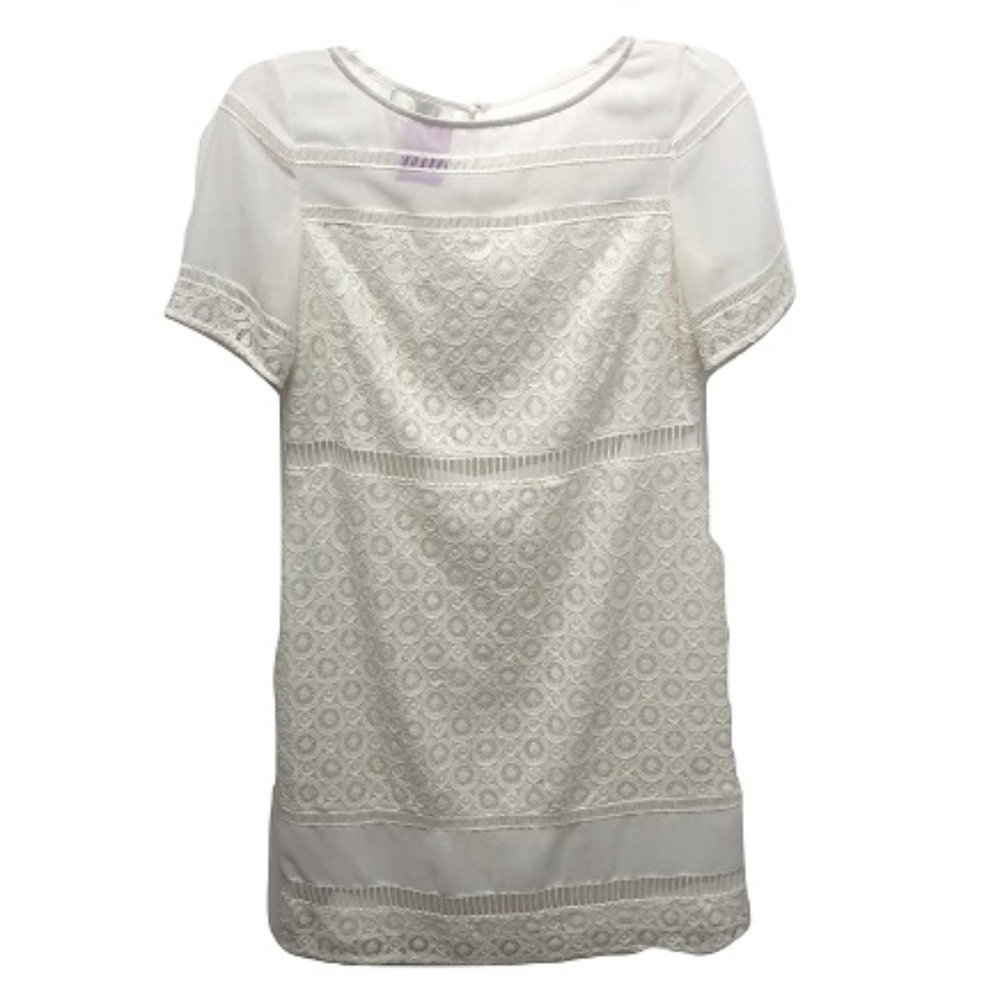 Donna Morgan Sheer Lace Dress, Size 2